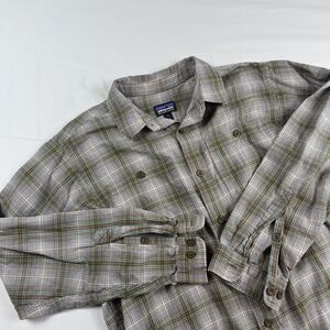 Patagonia Long Sleeve 100% Organic Pima Cotton Shirt Mens S